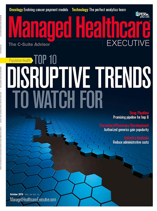 Managed Healthcare Executive October 2019 Issue