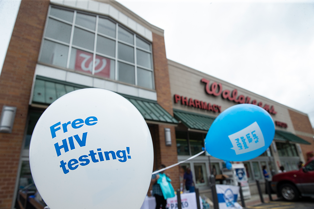 HIV screening at Walgreens