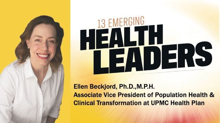 Emerging Health Leaders: Ellen Beckjord, Ph.D., M.P.H., of UPMC Health Plan