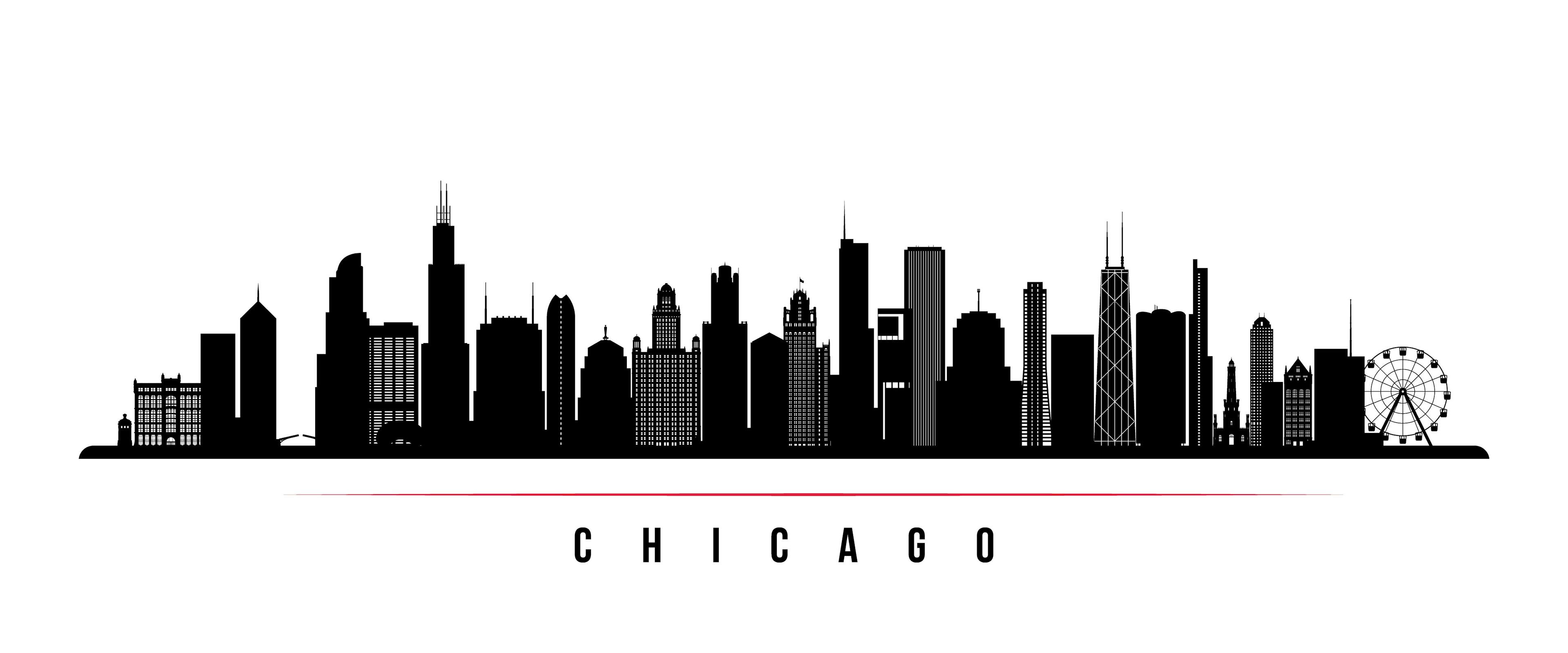 Illustration of Chicago skyline | Image credit: © greens87 stock.adobe.com