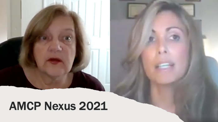 AMCP Nexus 2021: Joan Barrett of Axene Health Partners, Nicole Bulochnik of Optum Discuss Value-based Care Models and Actuaries' Involvement