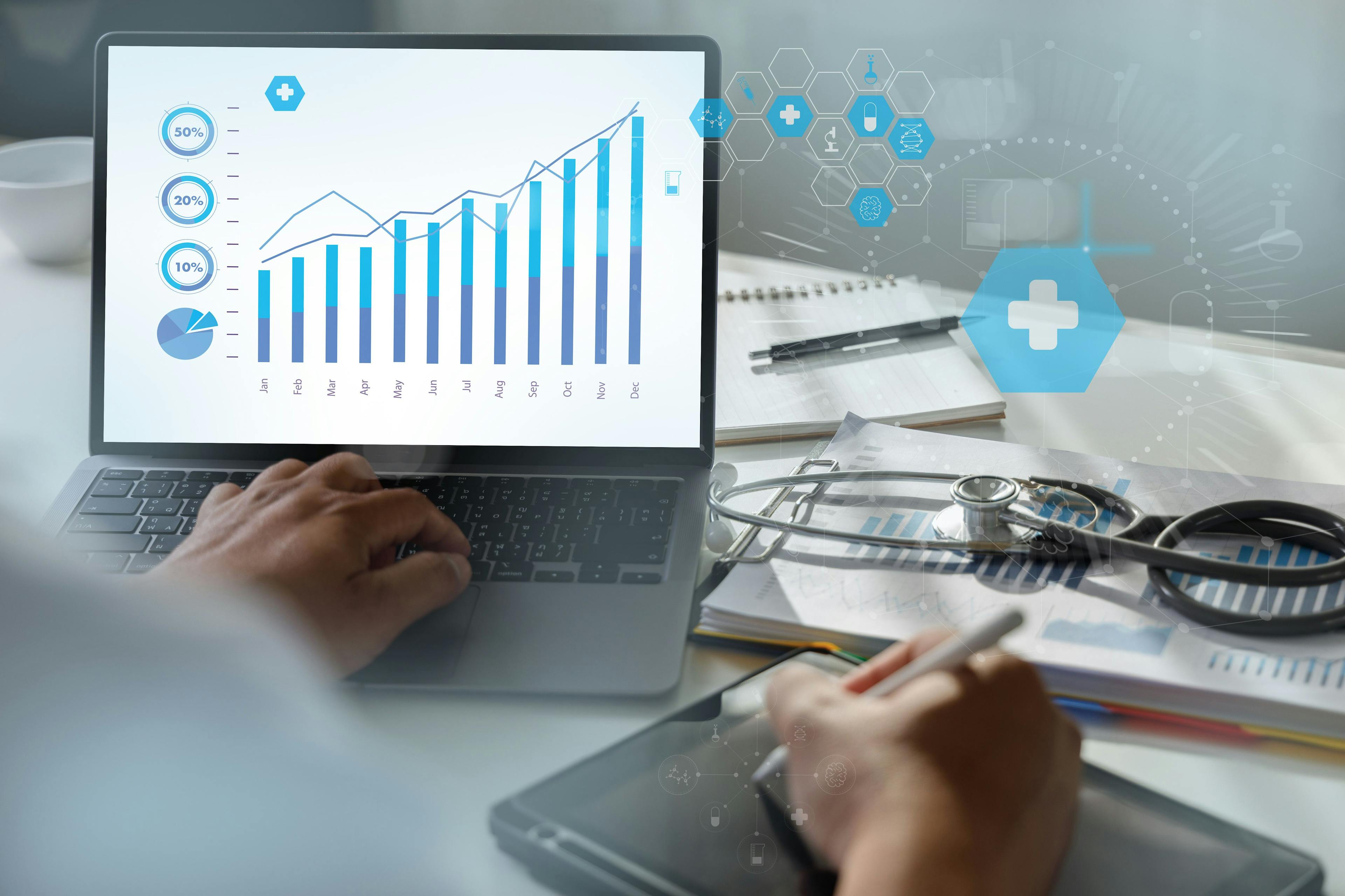 Healthcare spending is expected to grow 5.4% per year through 2031. © onephoto - stock.adobe.com